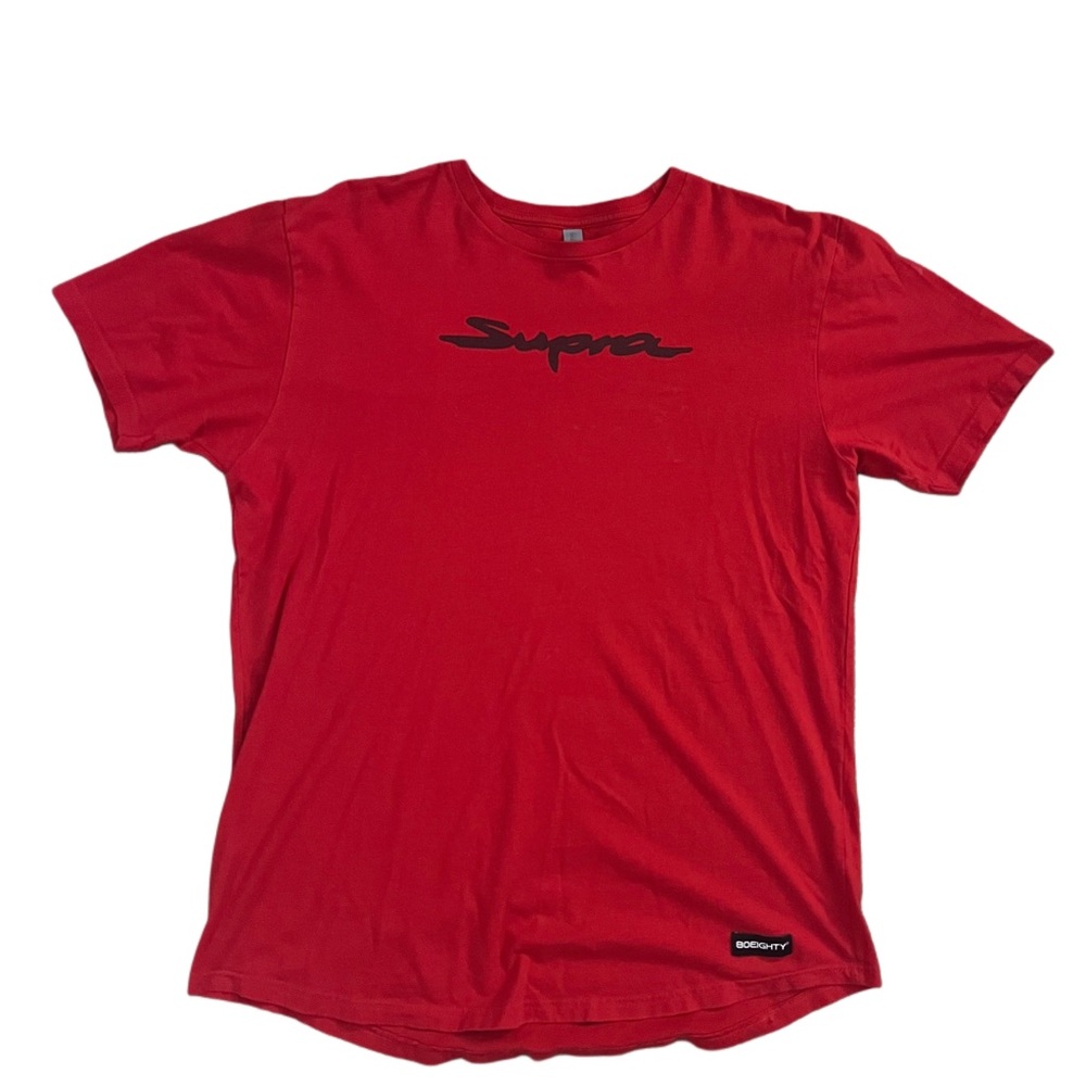 80Eighty ‘Supra’ Curved bottom long tee